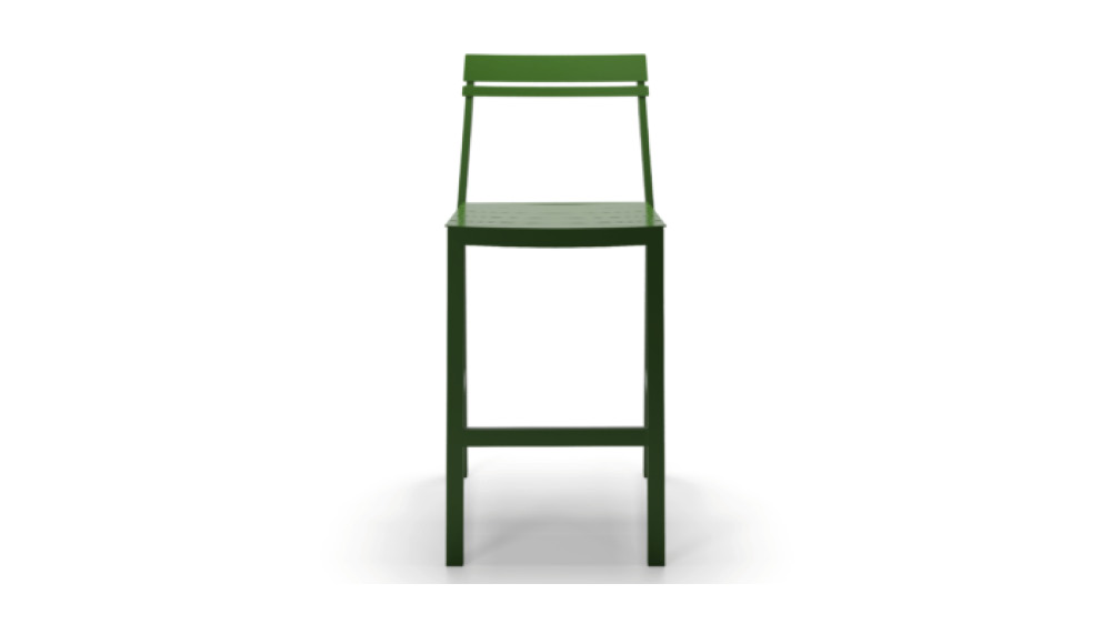 Monarch Two Armless Bar Stool front view