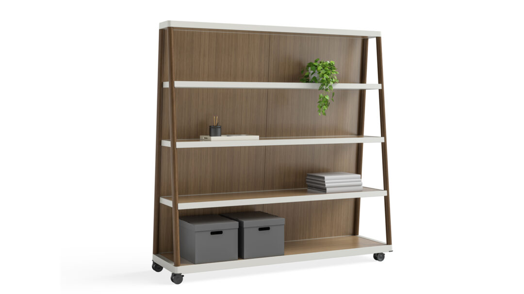 OFS Kaleid Shelves with back panel